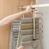 Buy Magic Pants Hangers - Folding Stainless Steel Closet Organiser and get Free Shipping Australia Wide |  | Buy Confidently from Smart Sales Australia