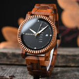 Buy Men's Wooden Watch - Luxury Wood Quartz Wristwatch with Week Date and get Free Shipping Australia Wide |  | Buy Confidently from Smart Sales Australia