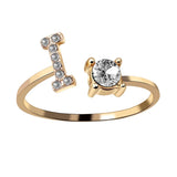 Buy Initial Adjustable Ring - Personalized Zircon Letter Jewelry Band and get Free Shipping Australia Wide |  | Buy Confidently from Smart Sales Australia