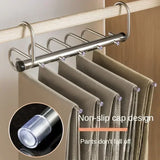 Buy Magic Pants Hangers - Folding Stainless Steel Closet Organiser and get Free Shipping Australia Wide |  | Buy Confidently from Smart Sales Australia