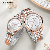 Buy SINOBI Couples Quartz Steel Band Watches and get Free Shipping Australia Wide |  | Buy Confidently from Smart Sales Australia