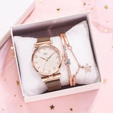 Buy Elegant Magnetic Quartz Dress Watches for Her with Bejewelled Star Bracelet and get Free Shipping Australia Wide |  | Buy Confidently from Smart Sales Australia