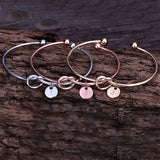 Buy Stunning Gold/ Silver/ Rose Bracelet with Initials for Her and get Free Shipping Australia Wide |  | Buy Confidently from Smart Sales Australia
