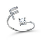 Buy A-Z Letter Adjustable Opening Rings For Women and get Free Shipping Australia Wide |  | Buy Confidently from Smart Sales Australia