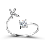 Buy A-Z Letter Adjustable Opening Rings For Women and get Free Shipping Australia Wide |  | Buy Confidently from Smart Sales Australia