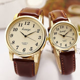 Buy Hot Sale Classic Lovers Watches Men Women Casual Leather Strap Quartz Boy Girl Pair Wristwatch Couple Watch Gift High Quality and get Free Shipping Australia Wide |  | Buy Confidently from Smart Sales Australia