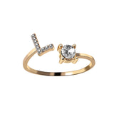 Buy A-Z Letter Adjustable Opening Rings For Women and get Free Shipping Australia Wide |  | Buy Confidently from Smart Sales Australia