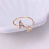 Buy A-Z Letter Adjustable Opening Rings For Women and get Free Shipping Australia Wide |  | Buy Confidently from Smart Sales Australia