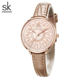 Buy Luxury Flower Dial Leather Strap Watches for Her and get Free Shipping Australia Wide |  | Buy Confidently from Smart Sales Australia