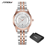 Buy SINOBI Couples Quartz Steel Band Watches and get Free Shipping Australia Wide |  | Buy Confidently from Smart Sales Australia