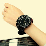 Buy New Large Dial Unisex Sports Couples Watches with Genuine Leather Band and get Free Shipping Australia Wide |  | Buy Confidently from Smart Sales Australia