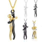 Buy Unisex Together Forever Couples Hugging Pendant Necklace and get Free Shipping Australia Wide |  | Buy Confidently from Smart Sales Australia