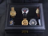 Buy Genuine Leather 10 Slots Portable Black Watch Box and get Free Shipping Australia Wide |  | Buy Confidently from Smart Sales Australia