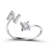 Buy A-Z Letter Adjustable Opening Rings For Women and get Free Shipping Australia Wide |  | Buy Confidently from Smart Sales Australia