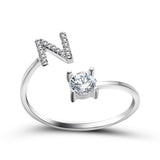 Buy A-Z Letter Adjustable Opening Rings For Women and get Free Shipping Australia Wide |  | Buy Confidently from Smart Sales Australia