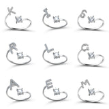 Buy A-Z Letter Adjustable Opening Rings For Women and get Free Shipping Australia Wide |  | Buy Confidently from Smart Sales Australia
