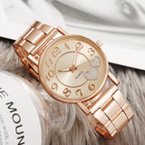 Buy Luxury Heart Rhinestone Stainless Steel Watch for Her and get Free Shipping Australia Wide |  | Buy Confidently from Smart Sales Australia