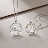 Buy Silver Plated Prince and the Fox Couples Necklaces and get Free Shipping Australia Wide |  | Buy Confidently from Smart Sales Australia