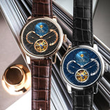 Buy LOBINNI Rome Dial Mechanical Watches with Genuine Leather Strap for Him and get Free Shipping Australia Wide |  | Buy Confidently from Smart Sales Australia
