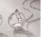 Buy Silver Plated Prince and the Fox Couples Necklaces and get Free Shipping Australia Wide |  | Buy Confidently from Smart Sales Australia