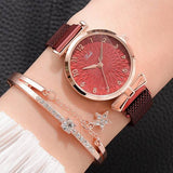 Buy Elegant Magnetic Quartz Dress Watches for Her with Bejewelled Star Bracelet and get Free Shipping Australia Wide |  | Buy Confidently from Smart Sales Australia