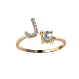 Buy A-Z Letter Adjustable Opening Rings For Women and get Free Shipping Australia Wide |  | Buy Confidently from Smart Sales Australia