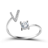 Buy A-Z Letter Adjustable Opening Rings For Women and get Free Shipping Australia Wide |  | Buy Confidently from Smart Sales Australia