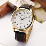 Buy Hot Sale Classic Lovers Watches Men Women Casual Leather Strap Quartz Boy Girl Pair Wristwatch Couple Watch Gift High Quality and get Free Shipping Australia Wide |  | Buy Confidently from Smart Sales Australia