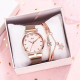 Buy Elegant Magnetic Quartz Dress Watches for Her with Bejewelled Star Bracelet and get Free Shipping Australia Wide |  | Buy Confidently from Smart Sales Australia
