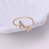 Buy A-Z Letter Adjustable Opening Rings For Women and get Free Shipping Australia Wide |  | Buy Confidently from Smart Sales Australia