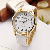 Buy Hot Sale Classic Lovers Watches Men Women Casual Leather Strap Quartz Boy Girl Pair Wristwatch Couple Watch Gift High Quality and get Free Shipping Australia Wide |  | Buy Confidently from Smart Sales Australia