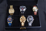 Buy Genuine Leather 10 Slots Portable Black Watch Box and get Free Shipping Australia Wide |  | Buy Confidently from Smart Sales Australia
