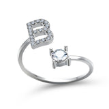 Buy A-Z Letter Adjustable Opening Rings For Women and get Free Shipping Australia Wide |  | Buy Confidently from Smart Sales Australia