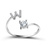 Buy A-Z Letter Adjustable Opening Rings For Women and get Free Shipping Australia Wide |  | Buy Confidently from Smart Sales Australia