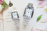 Buy Elegant Silver Rectangular Couples Watches CHENXI and get Free Shipping Australia Wide |  | Buy Confidently from Smart Sales Australia