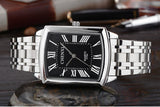 Buy Elegant Silver Rectangular Couples Watches CHENXI and get Free Shipping Australia Wide |  | Buy Confidently from Smart Sales Australia