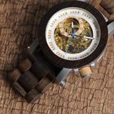 Buy Men's Automatic Mechanical Watch with Wooden Band and get Free Shipping Australia Wide |  | Buy Confidently from Smart Sales Australia