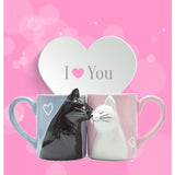 Buy 2pcs Luxury Kissing Cat Ceramic Mugs and get Free Shipping Australia Wide |  | Buy Confidently from Smart Sales Australia