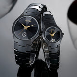Buy LVYIN Ceramic Dress Watches In Midnight Black and Dazzling SIlver and get Free Shipping Australia Wide |  | Buy Confidently from Smart Sales Australia
