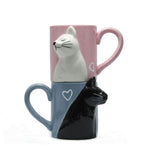 Buy 2pcs Luxury Kissing Cat Ceramic Mugs and get Free Shipping Australia Wide |  | Buy Confidently from Smart Sales Australia