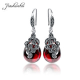 Buy Resplendent Red Garnet Earrings for Her and get Free Shipping Australia Wide |  | Buy Confidently from Smart Sales Australia