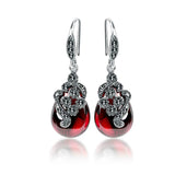 Buy Resplendent Red Garnet Earrings for Her and get Free Shipping Australia Wide |  | Buy Confidently from Smart Sales Australia
