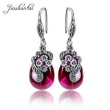 Buy Resplendent Red Garnet Earrings for Her and get Free Shipping Australia Wide |  | Buy Confidently from Smart Sales Australia