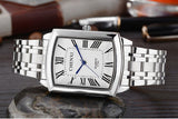 Buy Elegant Silver Rectangular Couples Watches CHENXI and get Free Shipping Australia Wide |  | Buy Confidently from Smart Sales Australia