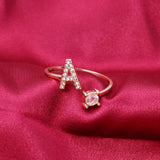 Buy A-Z Letter Adjustable Opening Rings For Women and get Free Shipping Australia Wide |  | Buy Confidently from Smart Sales Australia