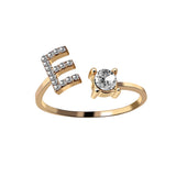 Buy A-Z Letter Adjustable Opening Rings For Women and get Free Shipping Australia Wide |  | Buy Confidently from Smart Sales Australia