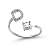 Buy A-Z Letter Adjustable Opening Rings For Women and get Free Shipping Australia Wide |  | Buy Confidently from Smart Sales Australia