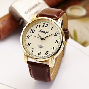 Buy Hot Sale Classic Lovers Watches Men Women Casual Leather Strap Quartz Boy Girl Pair Wristwatch Couple Watch Gift High Quality and get Free Shipping Australia Wide |  | Buy Confidently from Smart Sales Australia