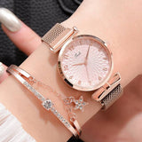Buy Elegant Magnetic Quartz Dress Watches for Her with Bejewelled Star Bracelet and get Free Shipping Australia Wide |  | Buy Confidently from Smart Sales Australia
