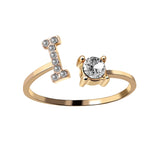 Buy A-Z Letter Adjustable Opening Rings For Women and get Free Shipping Australia Wide |  | Buy Confidently from Smart Sales Australia